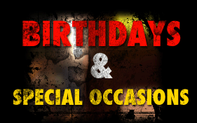 Birthday and special occasion shows