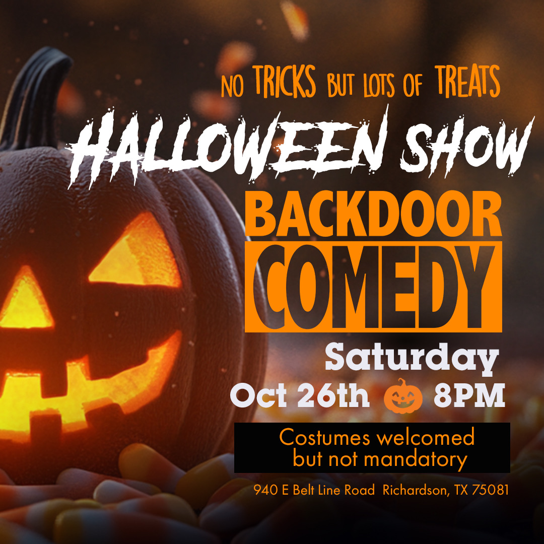 Halloween Show, Saturday, October 26, 2024, 8PM